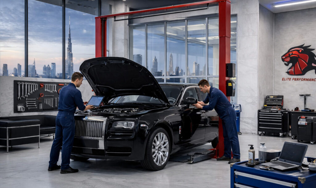 car garage for luxury cars