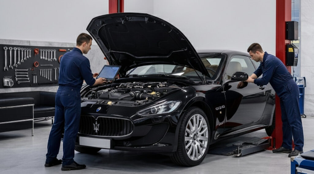 Maserati GranTurismo at Mori Autoworks